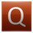 Letter Q orange